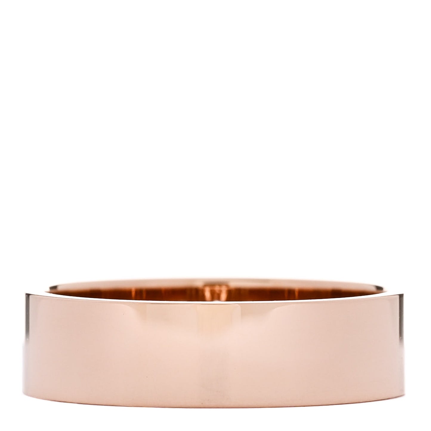 18K Rose Gold Diamond PM H D'Ancre Ring 57 8