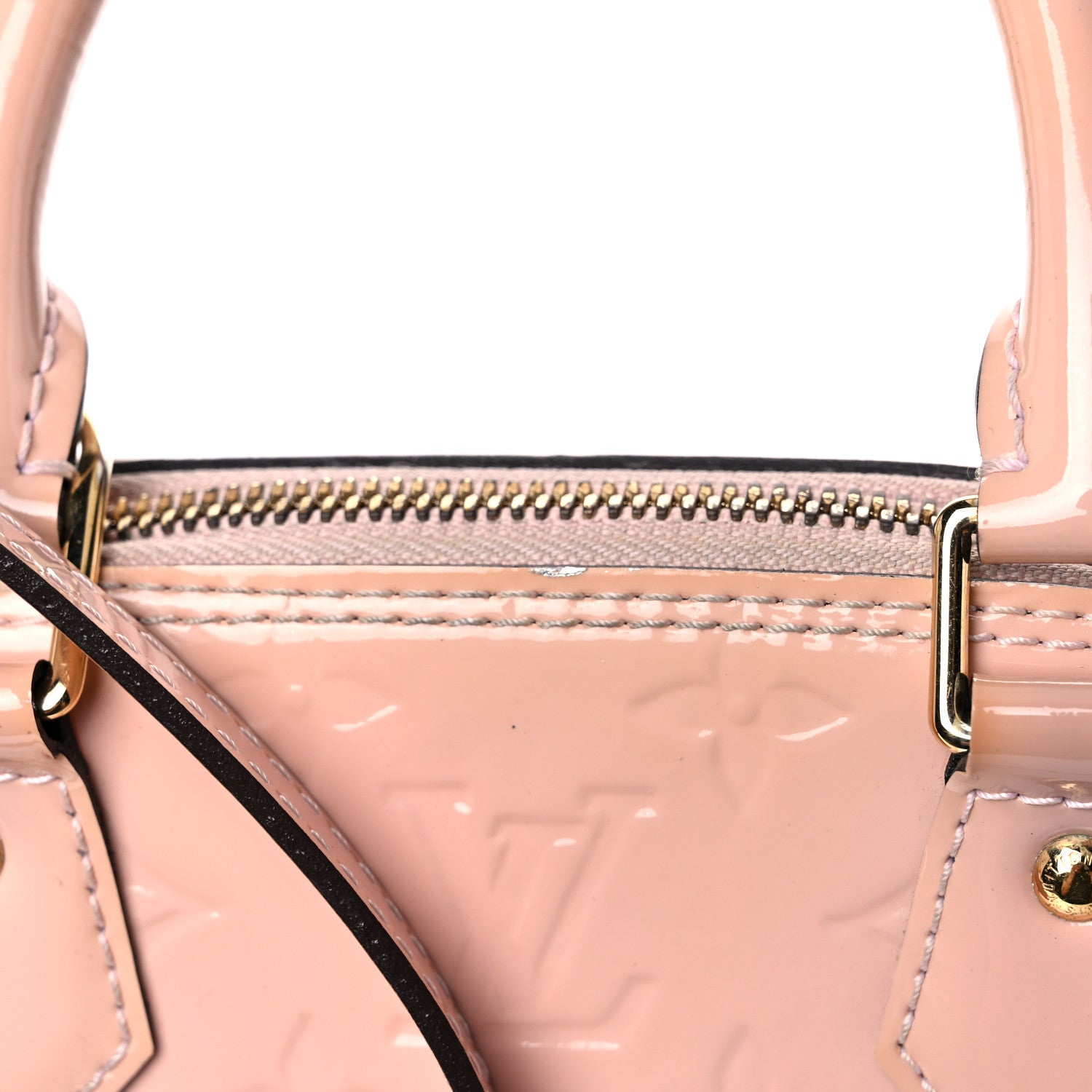 Louis Vuitton Vernis Alma BB Rose Ballerine 18 of 20