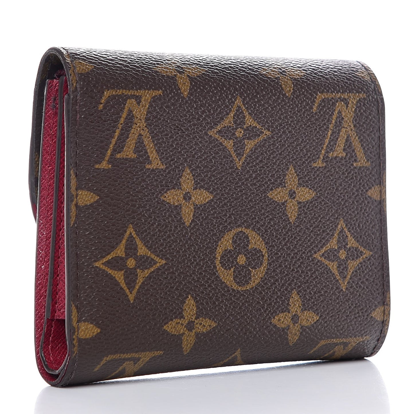 Monogram Ariane Compact Wallet Fuchsia