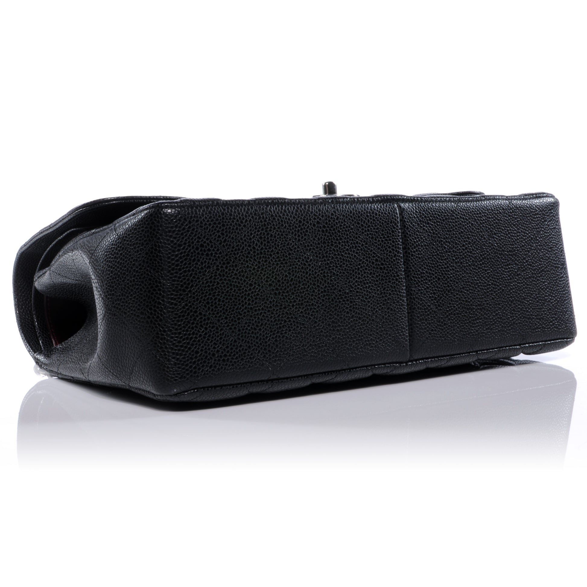 Chanel Caviar Quilted Jumbo Double Flap Black 4 of 10