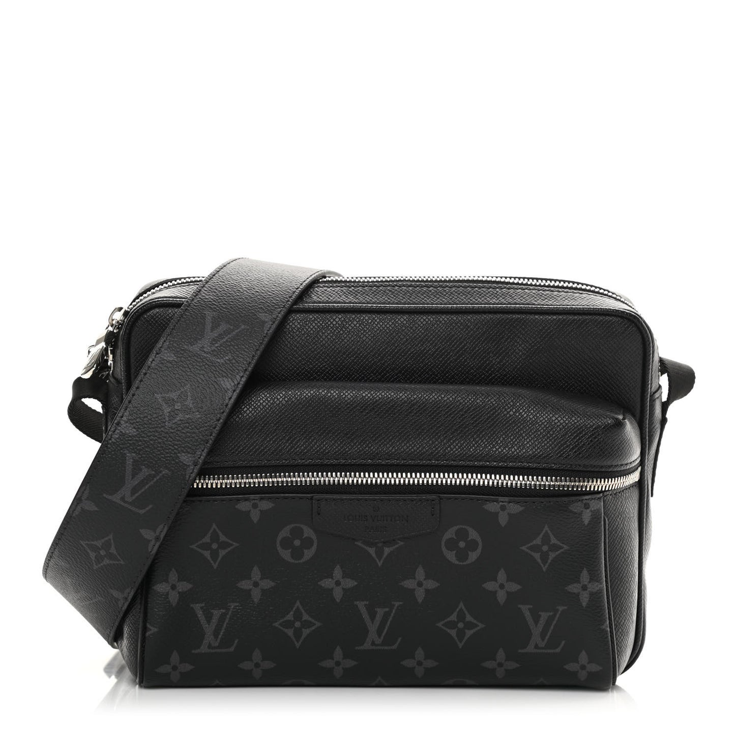 Taiga Monogram Eclipse Outdoor Messenger Black