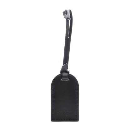 Louis Vuitton Calfskin Luggage Tag Black 1 of 3