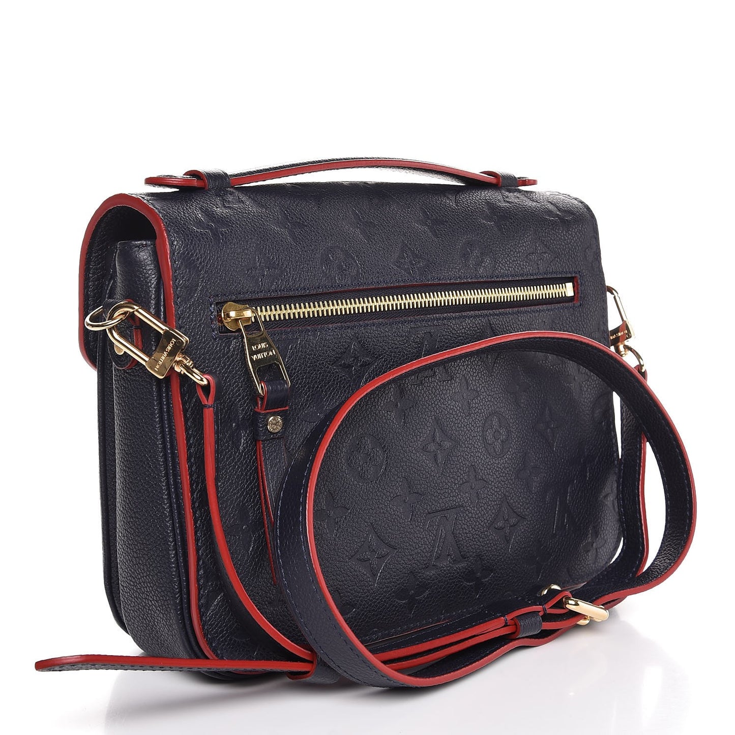 Empreinte Pochette Metis Marine Rouge