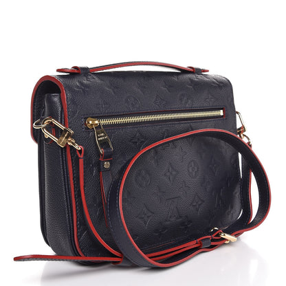 Louis Vuitton Empreinte Pochette Metis Marine Rouge 3 of 7