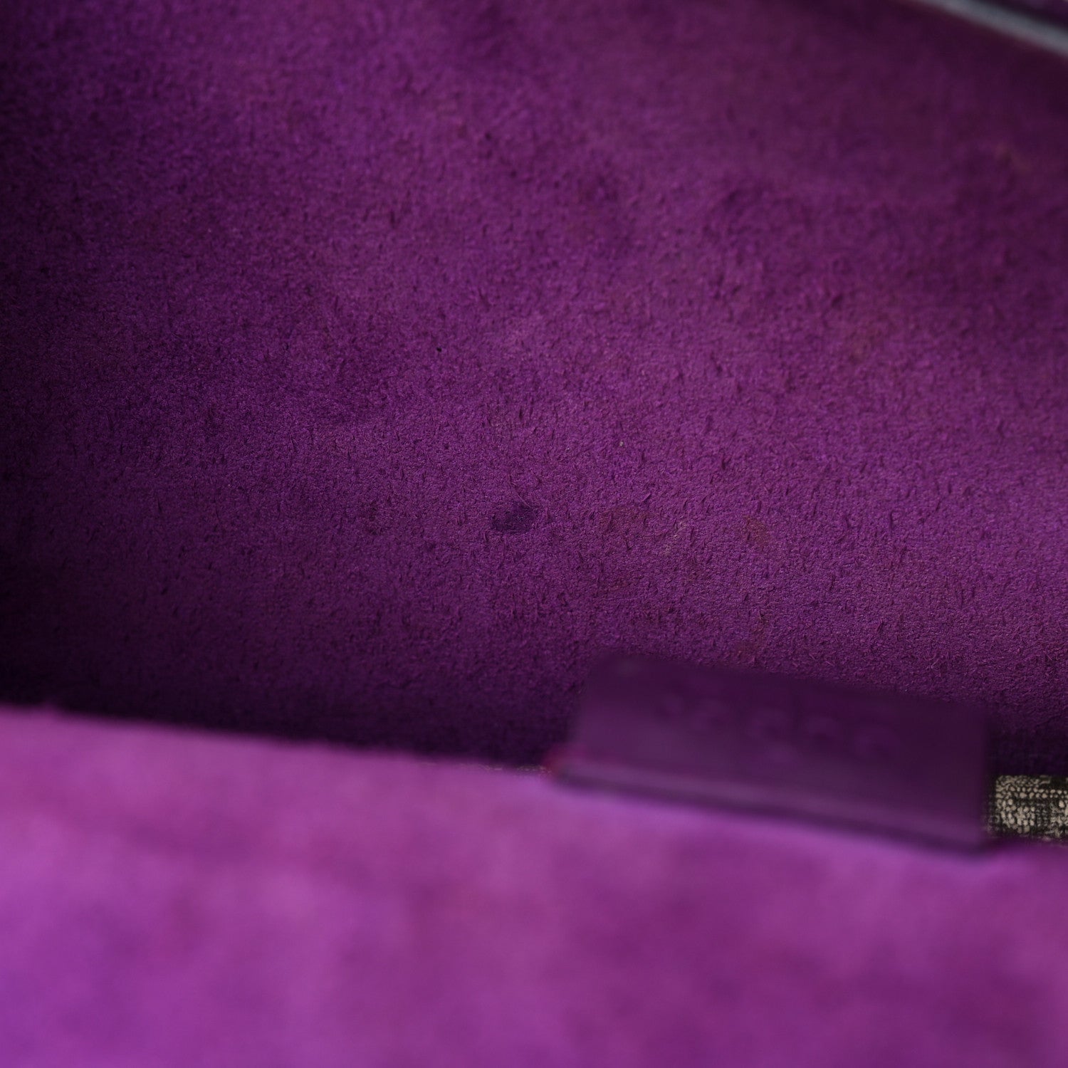 Gucci GG Supreme Monogram Embroidered Small Dionysus Shoulder Bag Purple 12 of 15