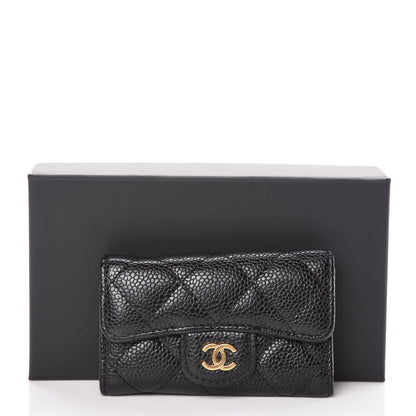 Chanel Caviar Quilted 6 Key Holder Black 9 of 9