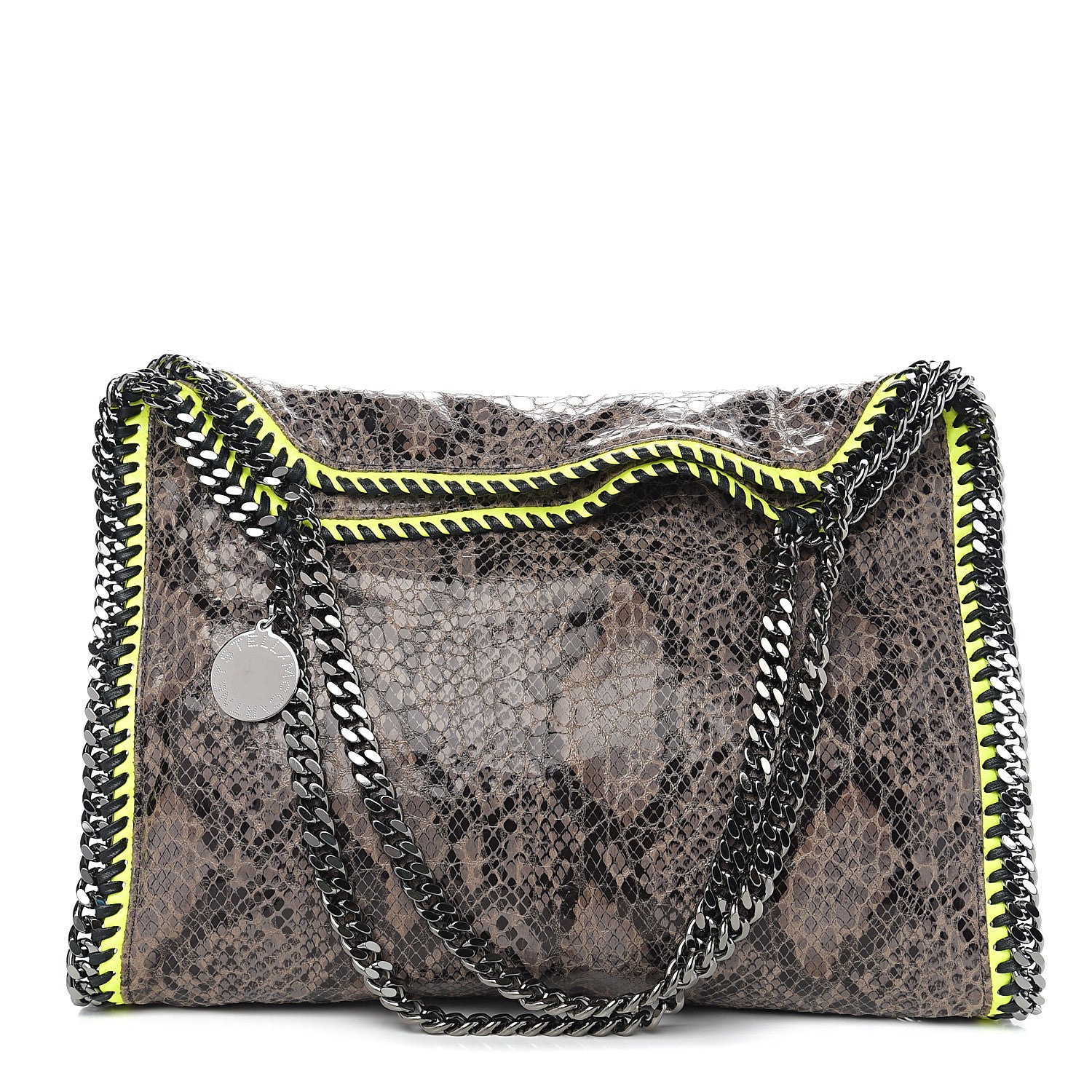 Stella McCartney Eco Python Small Falabella Tote Brown 1 of 8