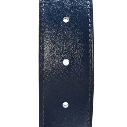 Hermes Box Togo 32mm H Belt 100 40 Bleu de Prusse Bleu Nuit 5 of 6