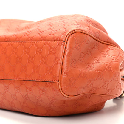 Gucci Guccissima Medium Sukey Tote Orange 7 of 11