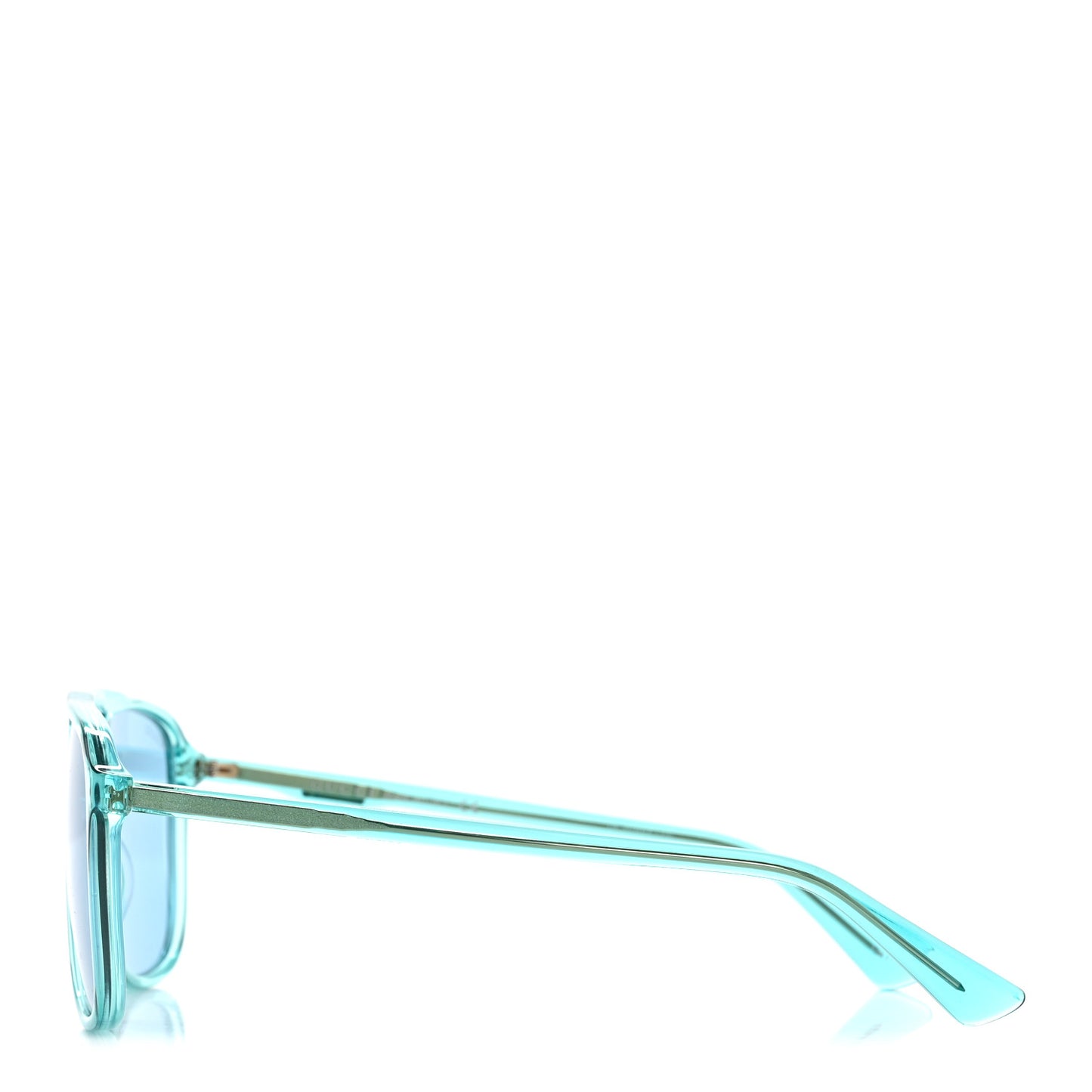 Squared Aviator Sunglasses GG0262S Blue