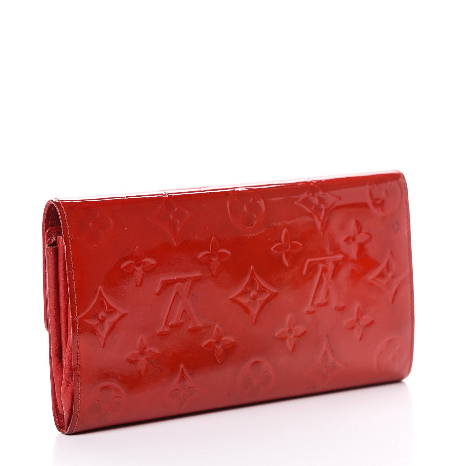 Louis Vuitton Vernis Sarah Wallet Pomme D'Amour 2 of 18