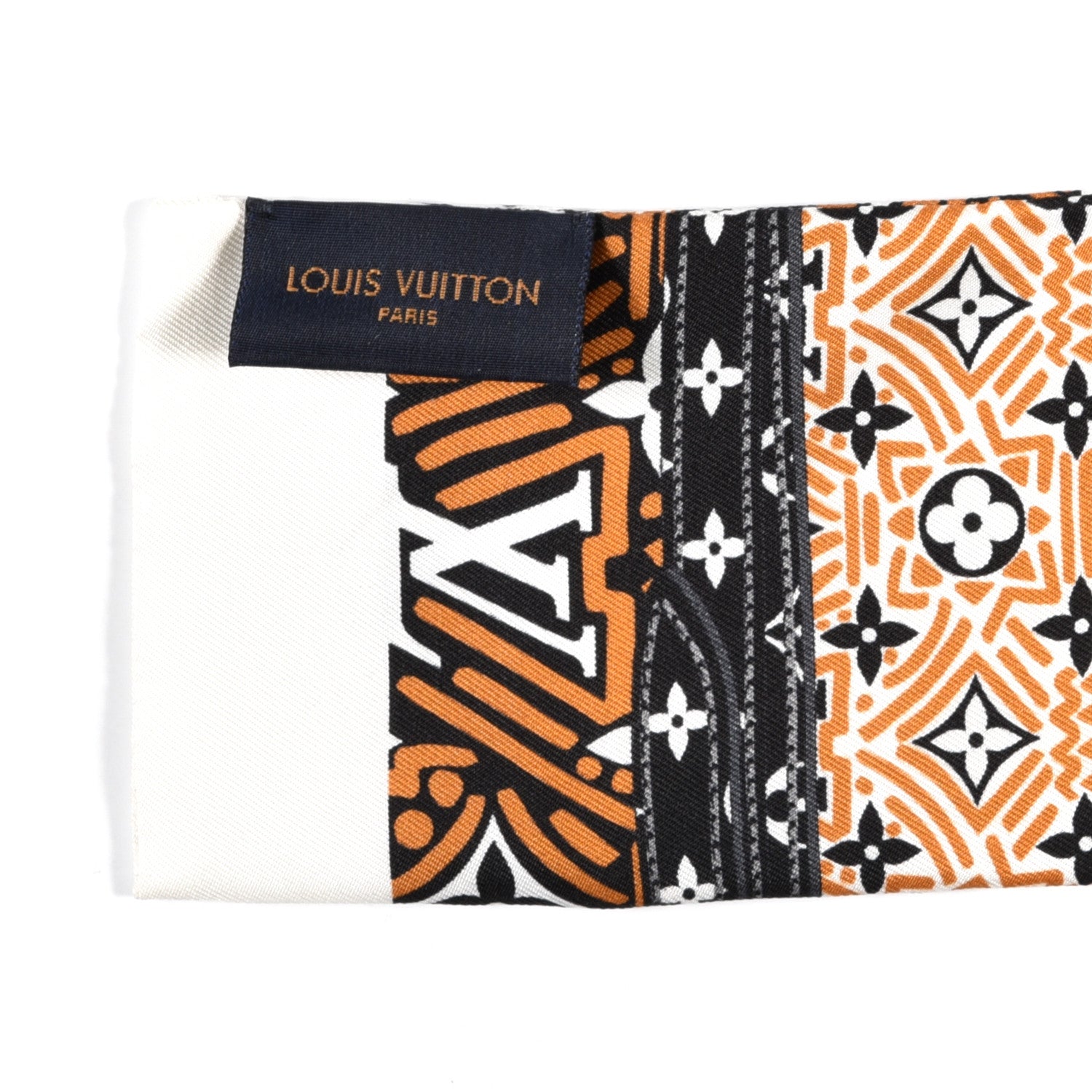Louis Vuitton Silk Monogram Crafty Confidential Bandeau Caramel 3 of 3