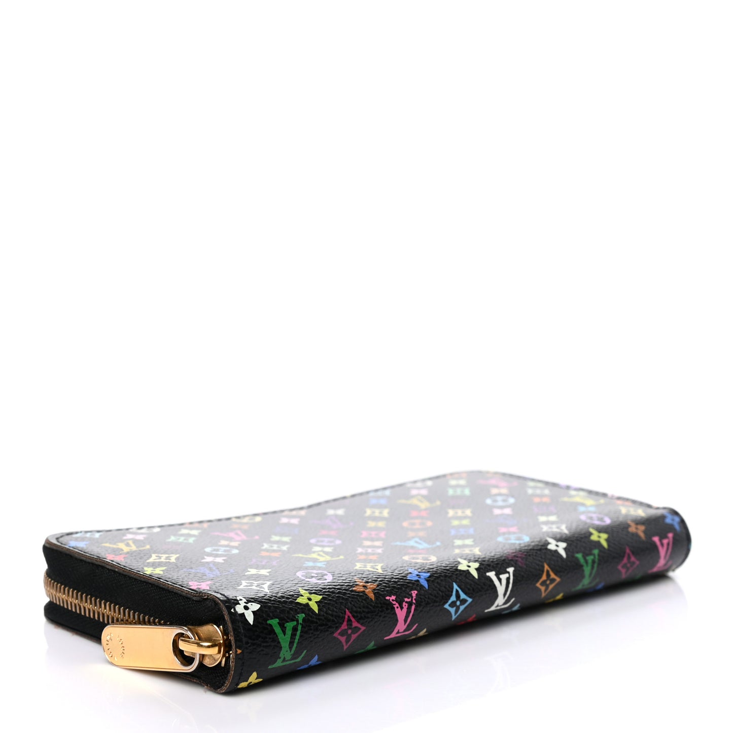 Monogram Multicolor Zippy Wallet Black