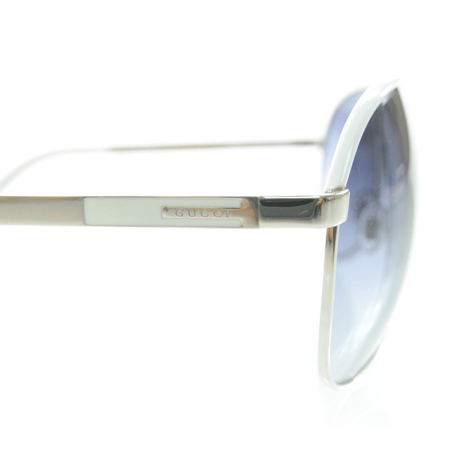 Aviator Sunglasses 1827S White Silver
