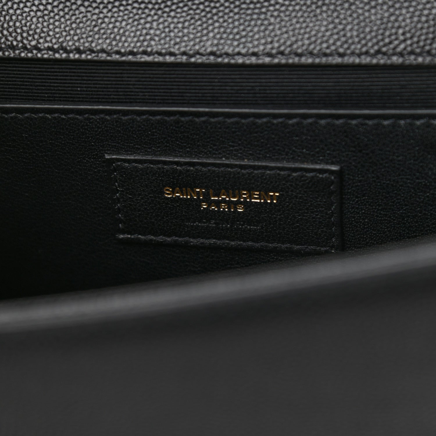 Saint Laurent Grain De Poudre Medium Classic Monogram Kate Satchel Black 7 of 15
