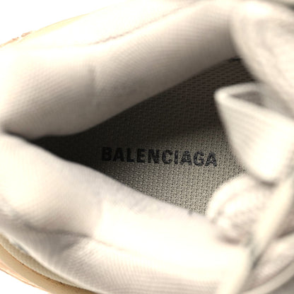 Balenciaga Fabric Mesh Clear Sole Womens Triple S Sneakers 39 Beige 8 of 14