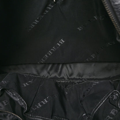 Burberry Heritage Grain Check Embossed Briefcase Black 5 of 10