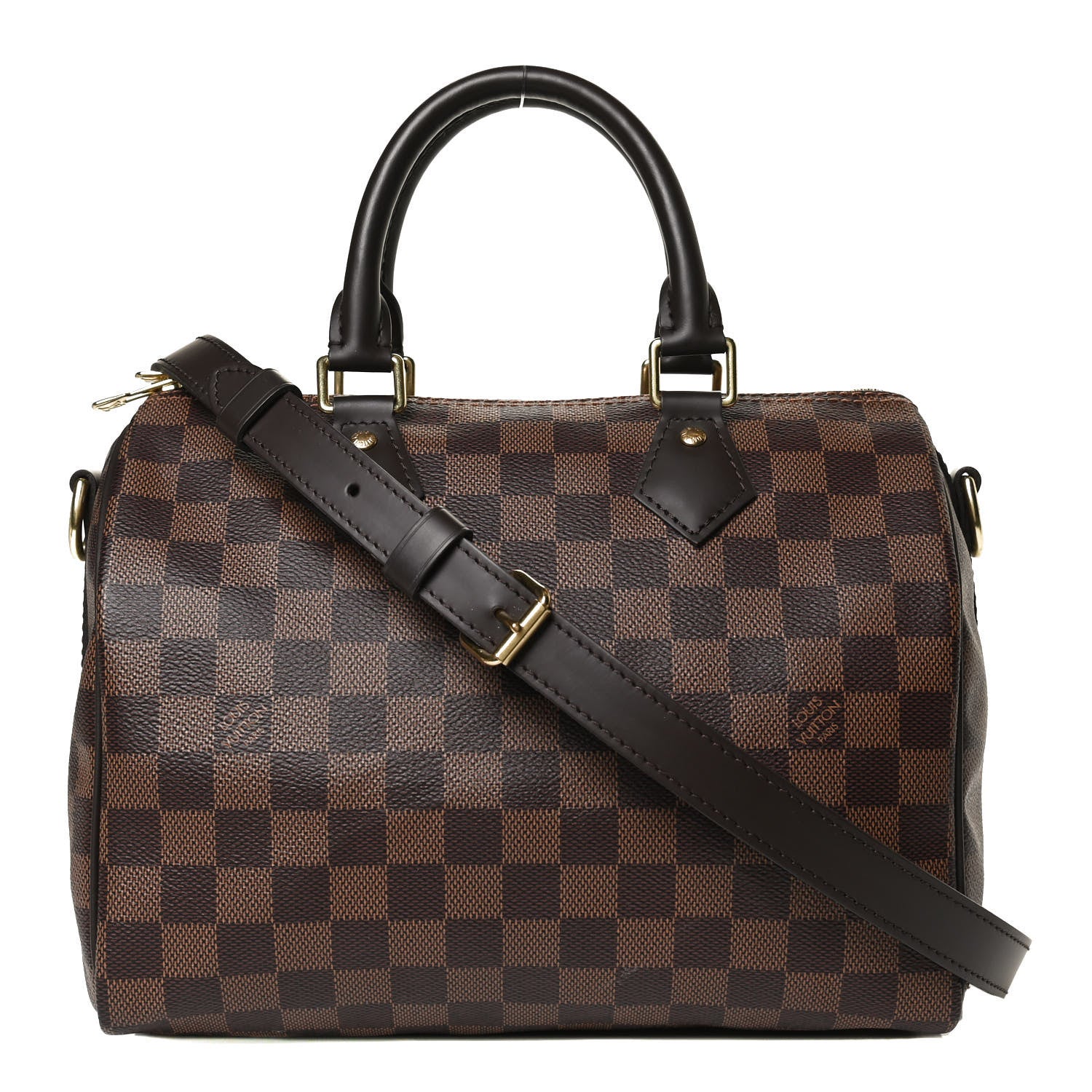 Louis Vuitton Damier Ebene Speedy Bandouliere 25 1 of 10