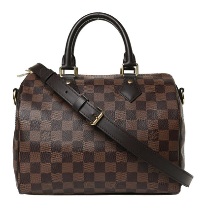 Louis Vuitton Damier Ebene Speedy Bandouliere 25 1 of 10