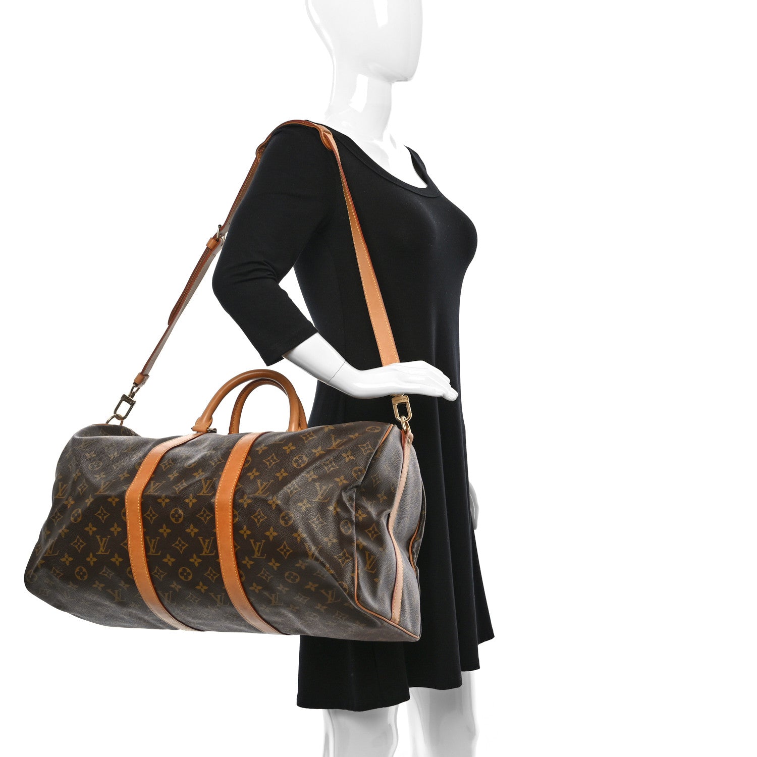 Louis Vuitton Monogram Keepall Bandouliere 50 2 of 22