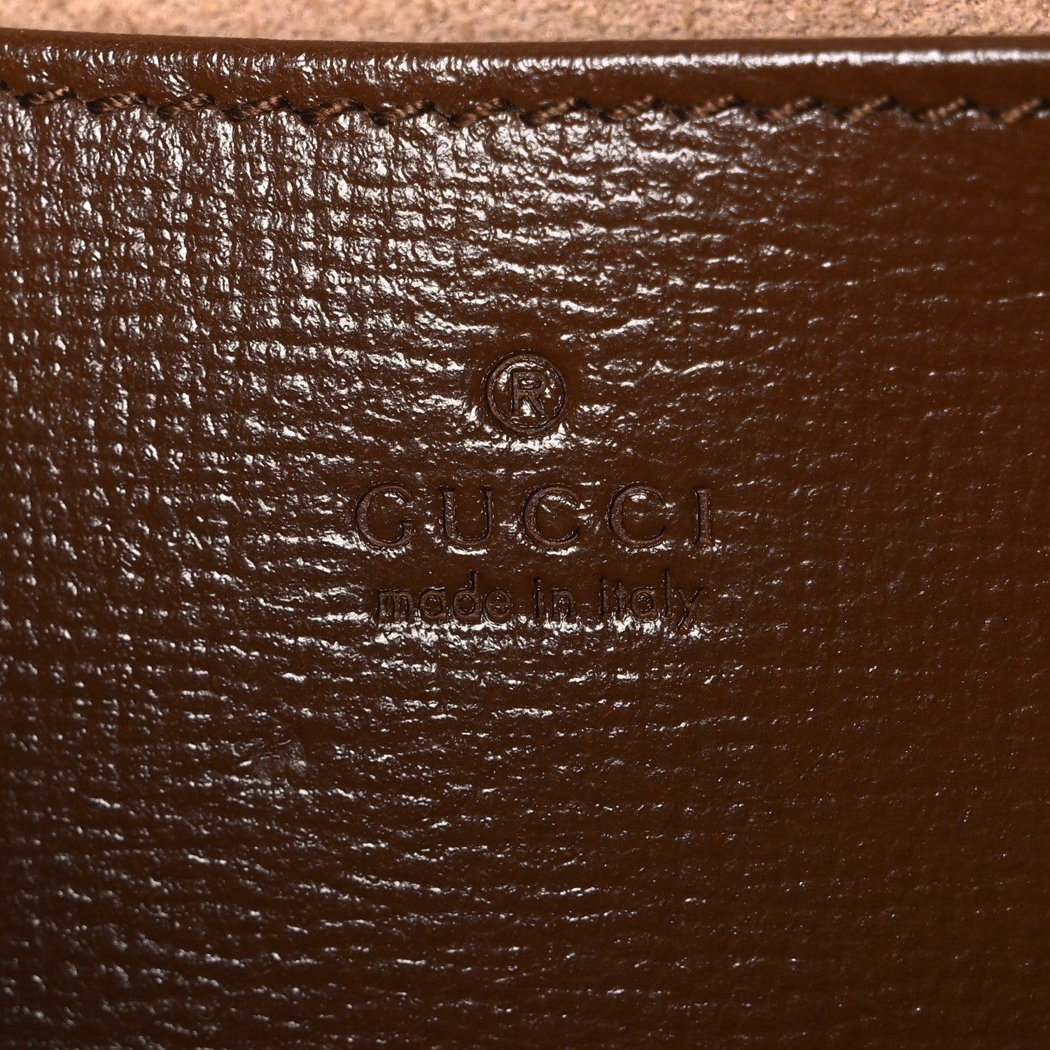 Gucci GG Supreme Monogram Azalea Calfskin Horsebit 1955 Mini Bag Beige Ebony Brown Sugar 6 of 10