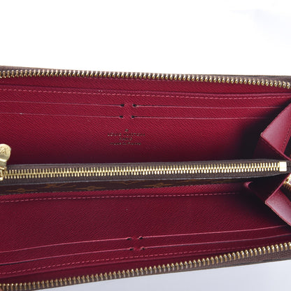 Louis Vuitton Monogram Clemence Wallet Fuchsia 5 of 8