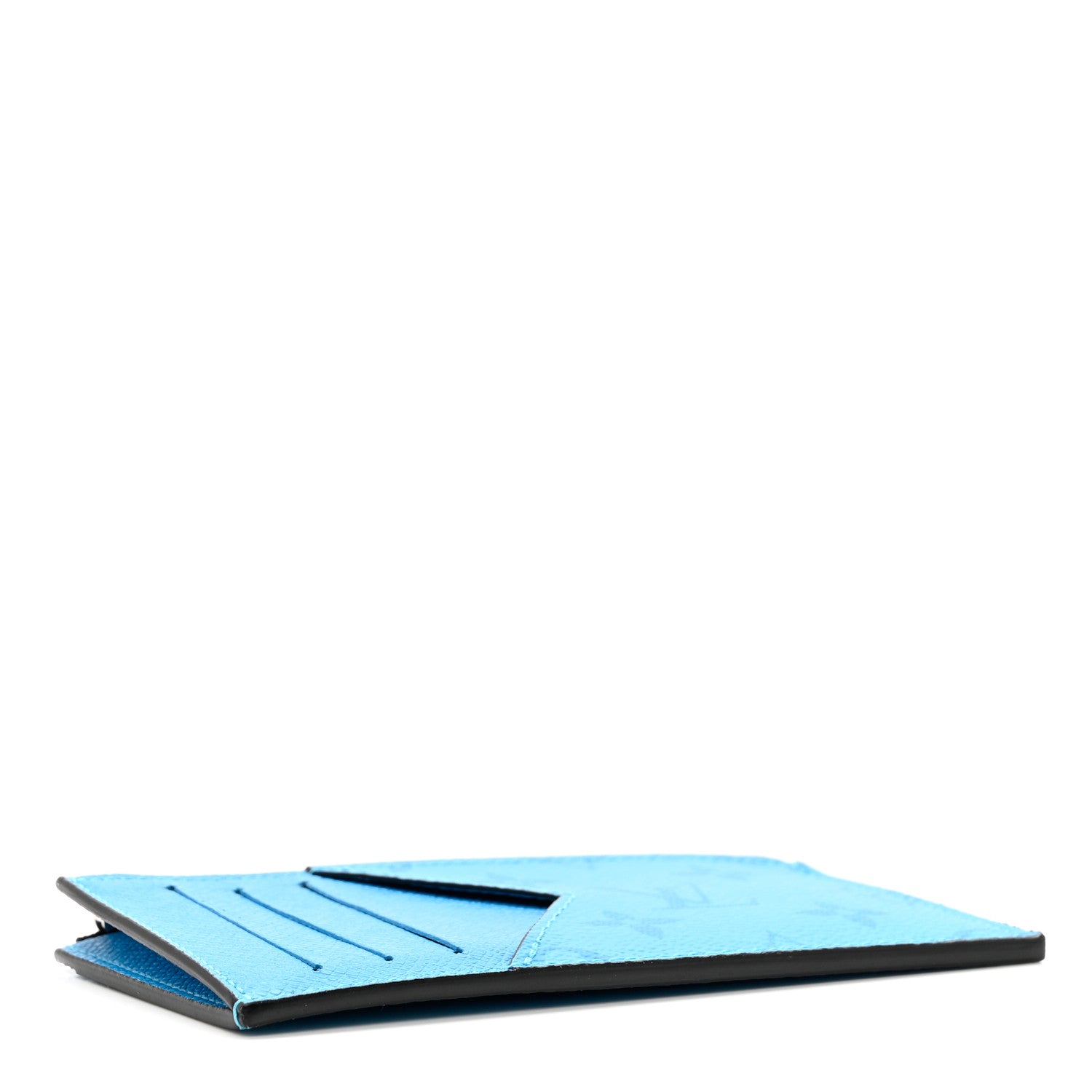 Louis Vuitton Taigarama Coin Card Holder Blue Lagoon 4 of 7