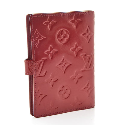 Louis Vuitton Vernis Small Ring Agenda Cover Pomme D'Amour 3 of 10