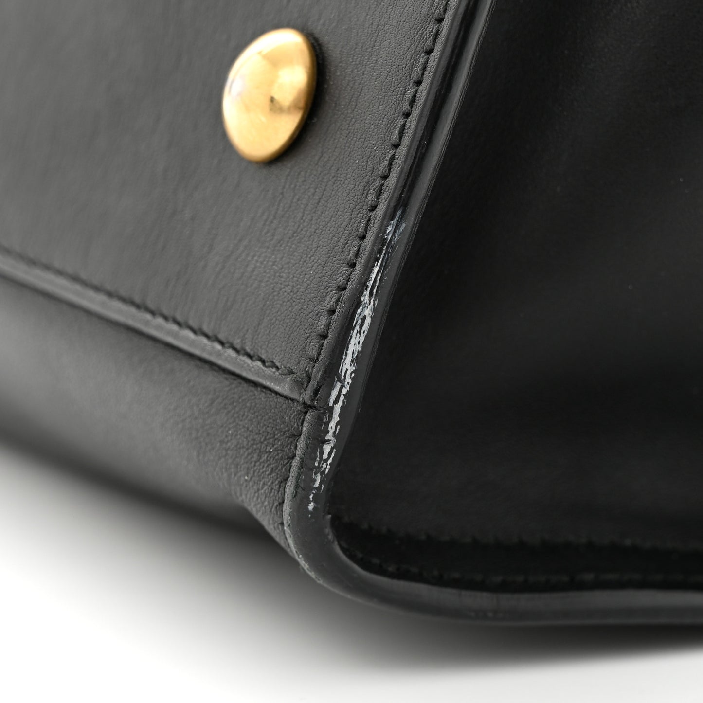 Calfskin Small Classic Y Cabas Black