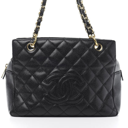 Chanel Caviar Quilted Petit Timeless Tote PTT Black 11 of 11