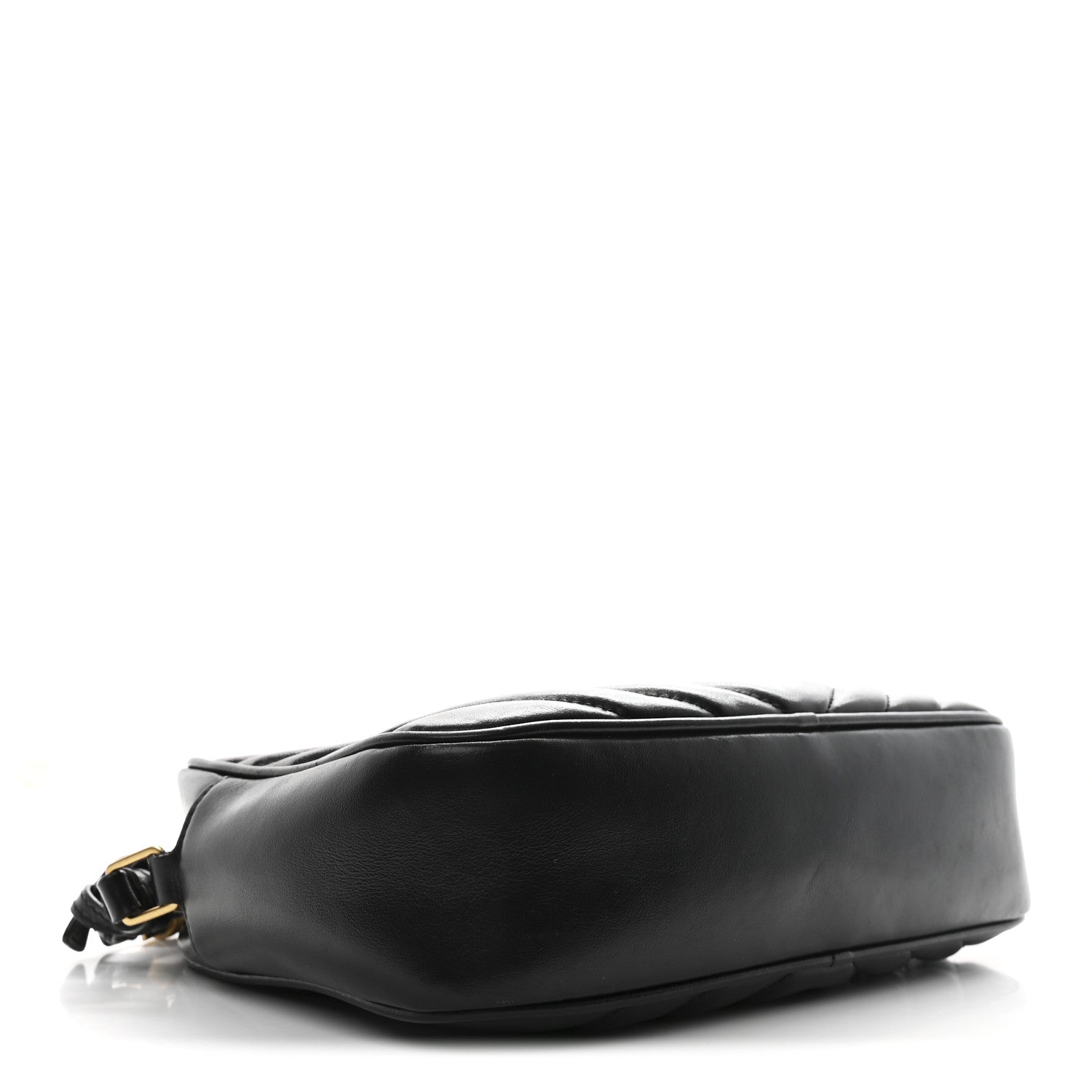 Saint Laurent Calfskin Matelasse Monogram Lou Camera Bag Black 4 of 11
