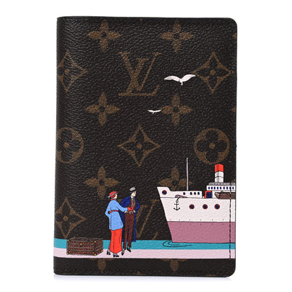 Louis Vuitton Monogram 2016 Christmas Animation Passport Cover Rose Ballerine 1 of 6