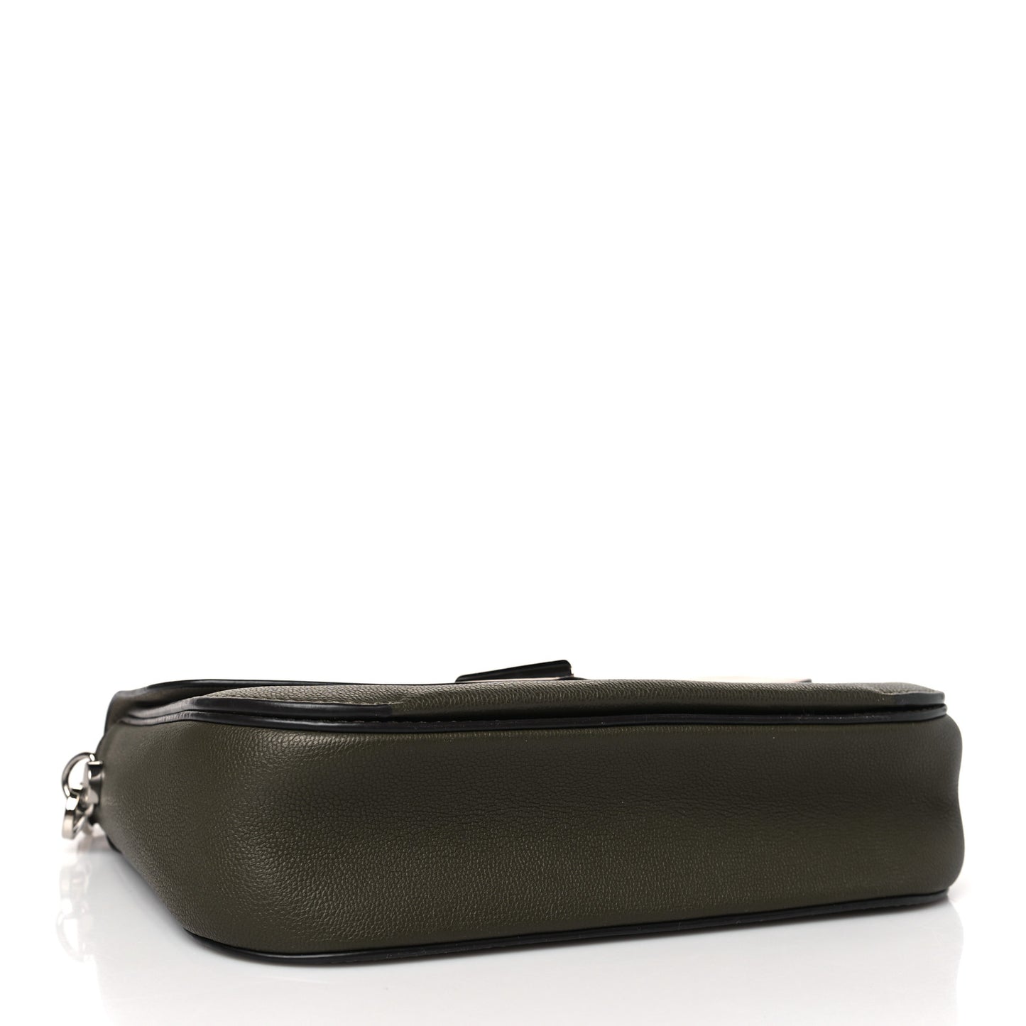 Calfskin Very Messenger Kaki