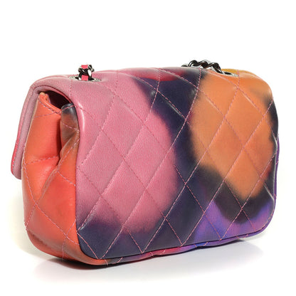 Chanel Lambskin Quilted Extra Mini Flower Power Flap Multicolor 3 of 9