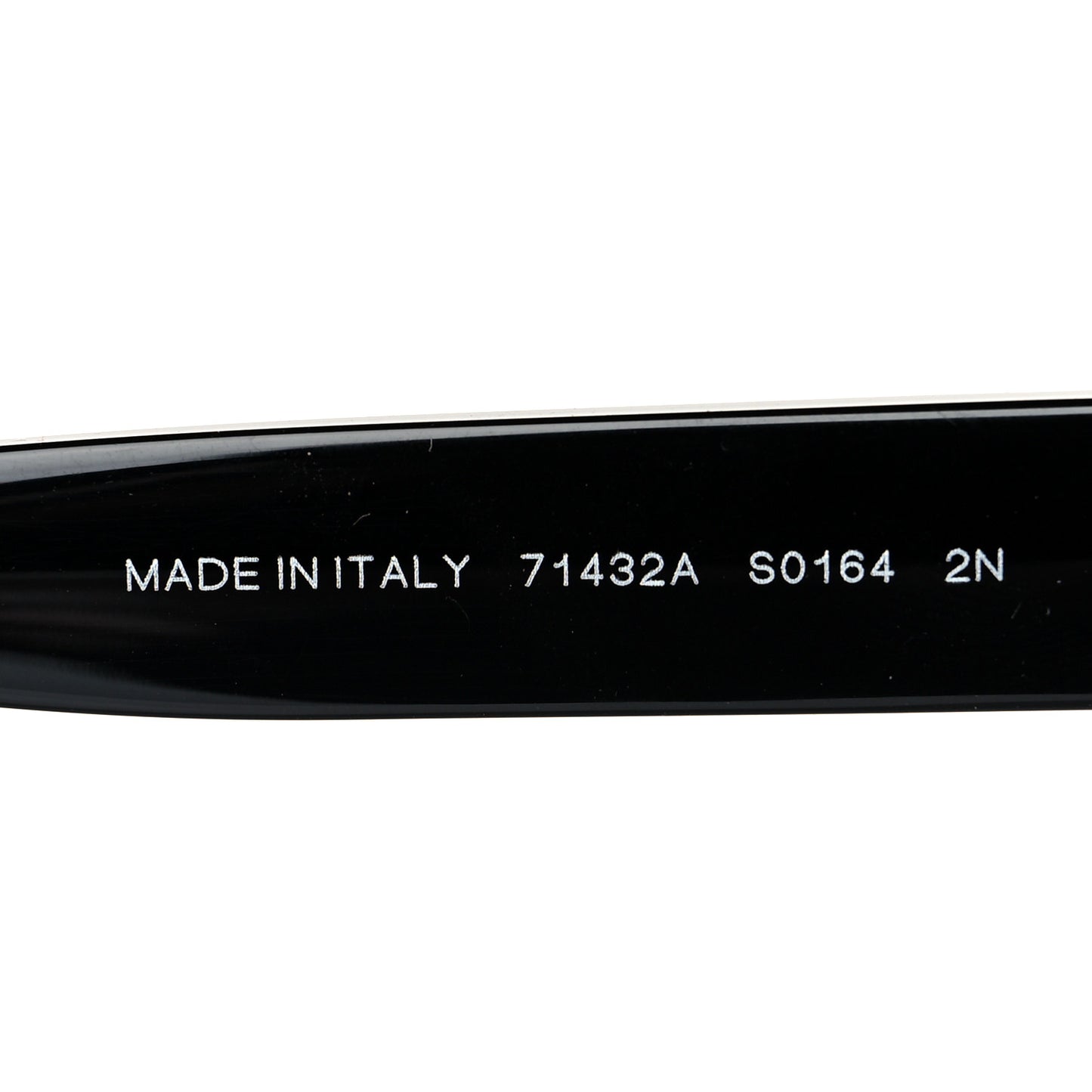 Crystal CC Shield Sunglasses 71432A Black Silver