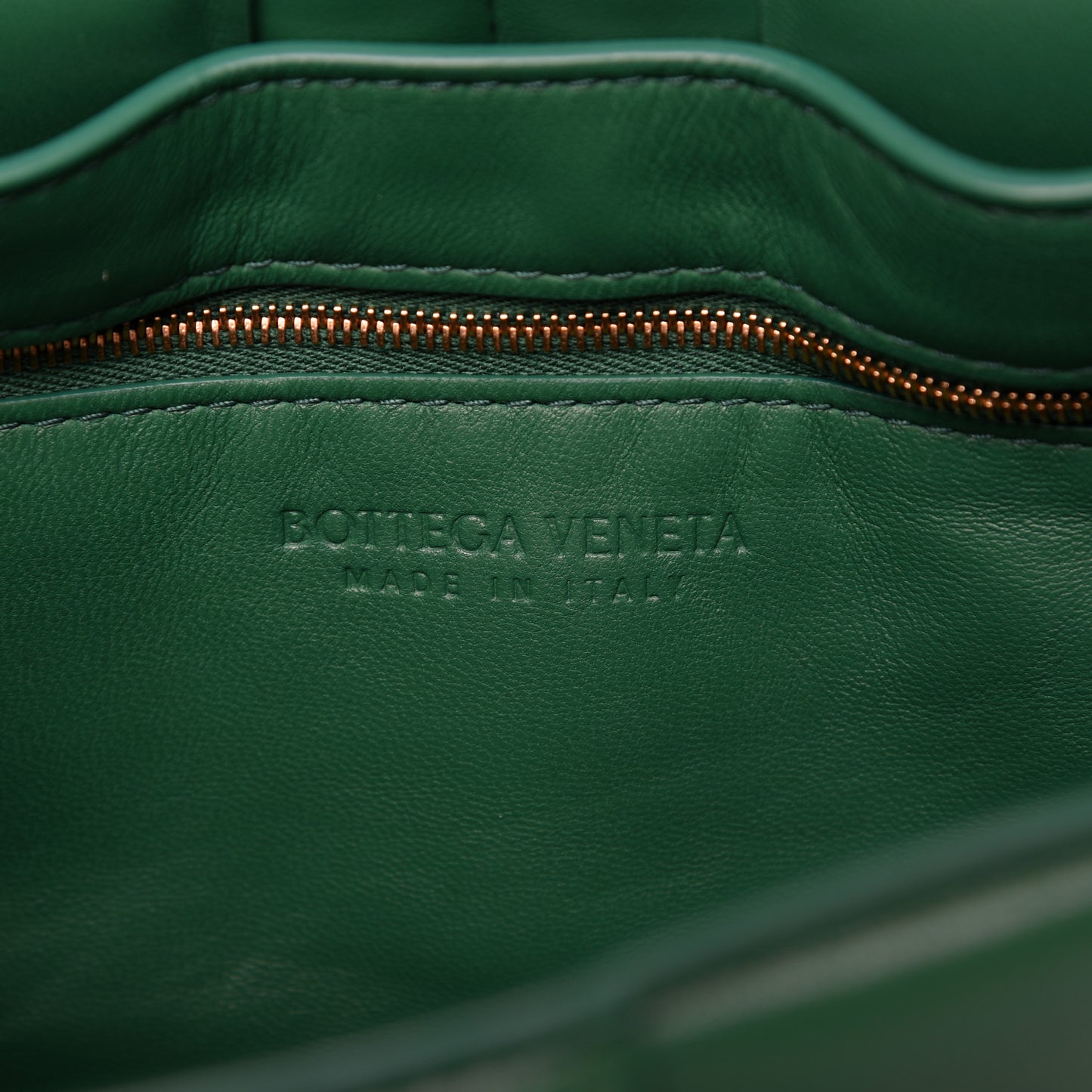 Nappa Maxi Intreccio Padded Cassette Crossbody Bag Racing Green