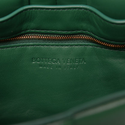 Bottega Veneta Nappa Maxi Intreccio Padded Cassette Crossbody Bag Racing Green 8 of 10