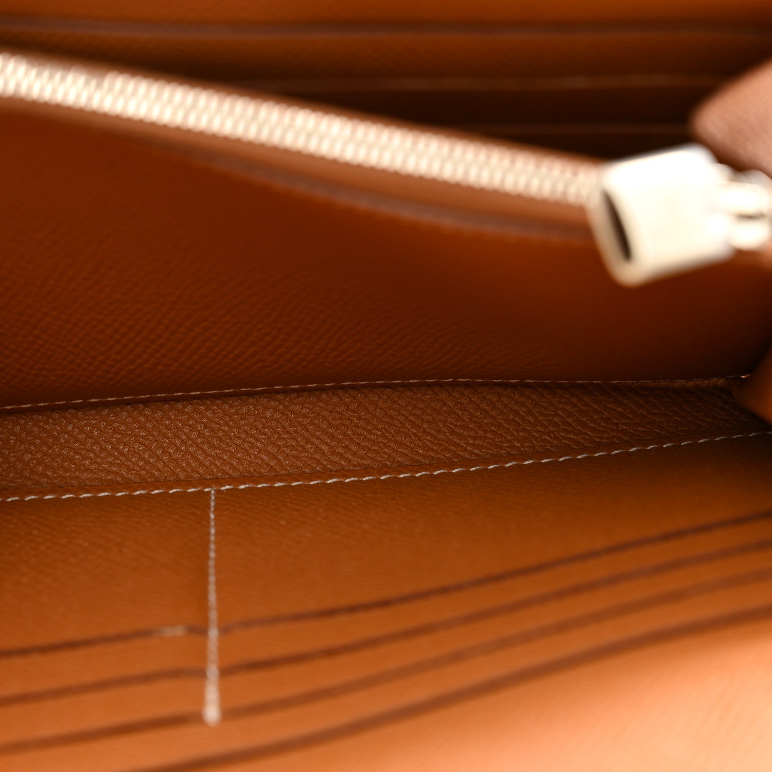 Hermes Epsom Kelly Longue Wallet Gold 6 of 13