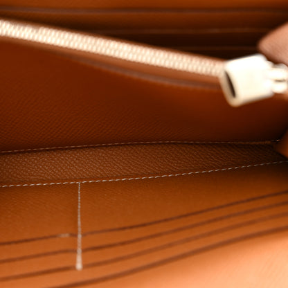 Hermes Epsom Kelly Longue Wallet Gold 6 of 13