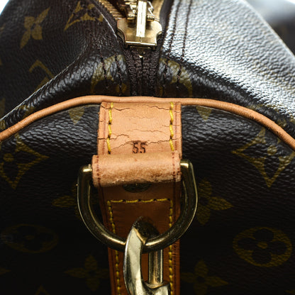Louis Vuitton Monogram Keepall Bandouliere 55 9 of 20