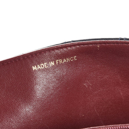 Chanel Lambskin Quilted Small Single Flap Navy 7 of 8