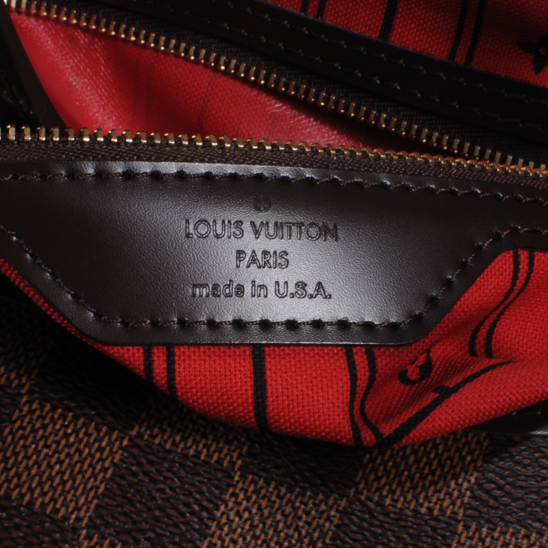 Louis Vuitton Damier Ebene Neverfull GM 5 of 7