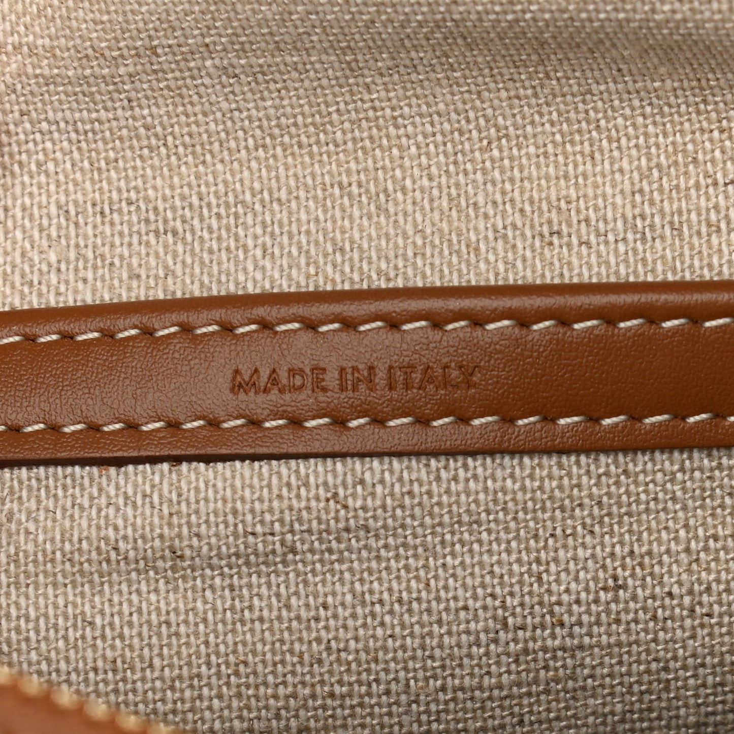 Triomphe Canvas Small Camera Bag Fox Red