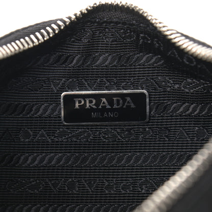 Prada Tessuto Nylon Saffiano Mini Re-Edition 2005 Bag Black 6 of 12