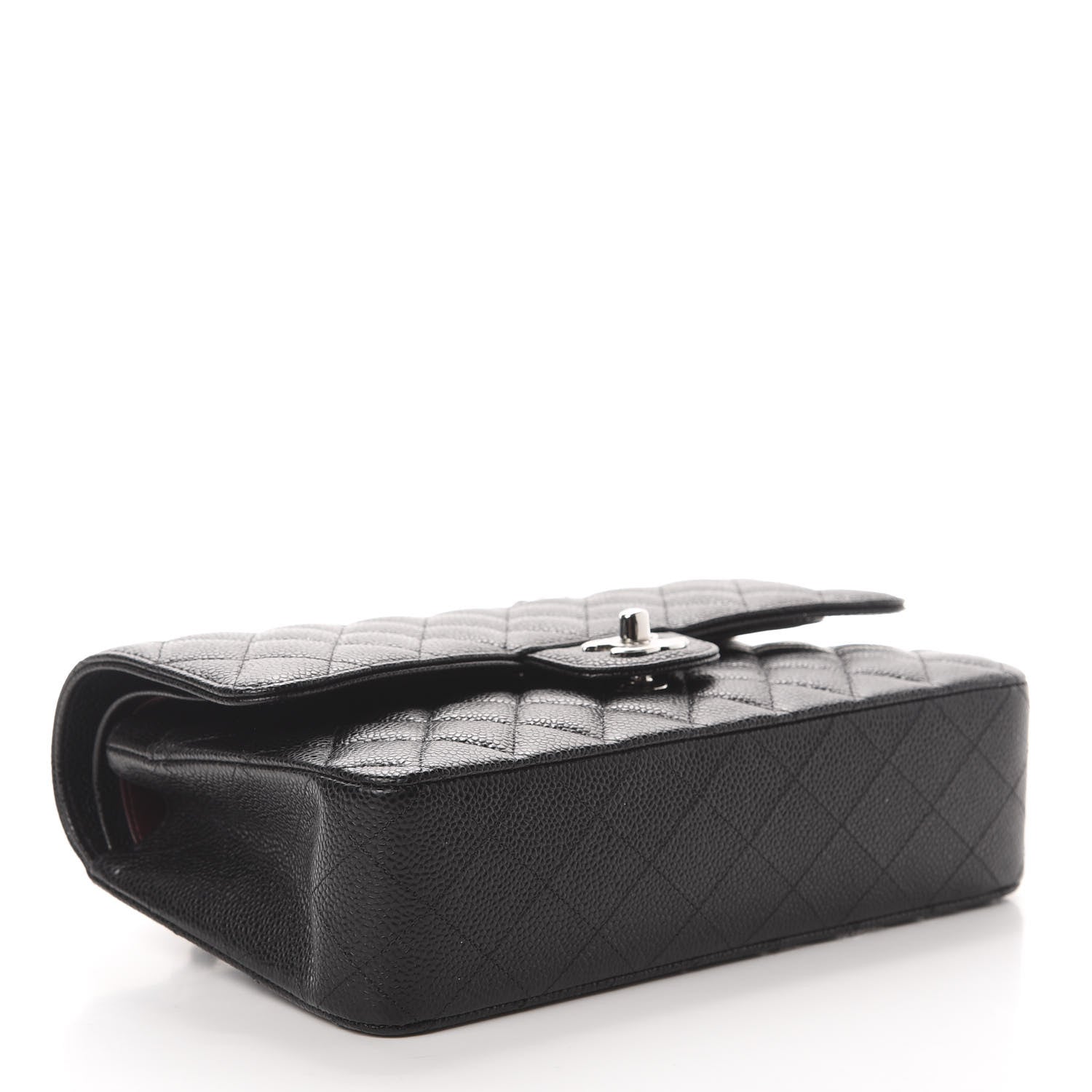 Chanel Caviar Quilted Medium Double Flap Black 4 of 11
