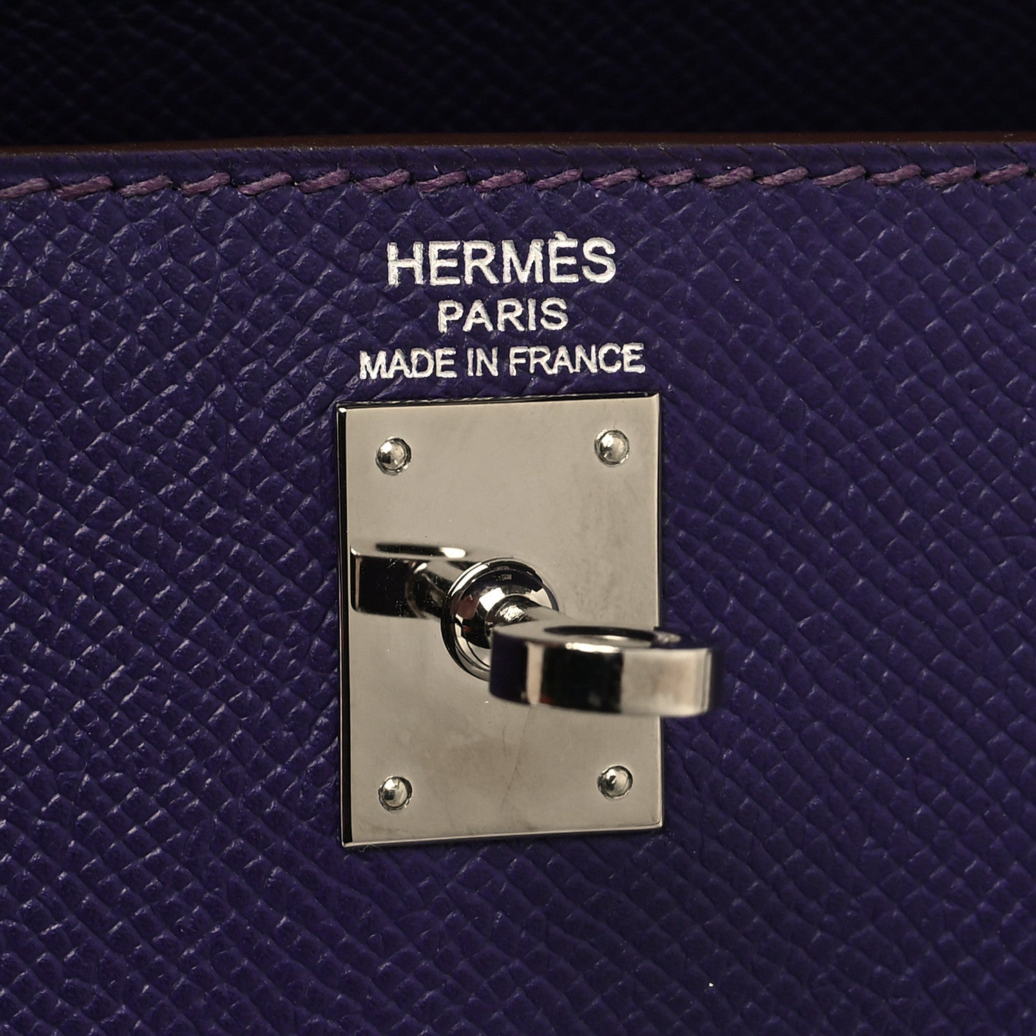 Hermes Epsom Kelly Sellier 25 Iris 6 of 12