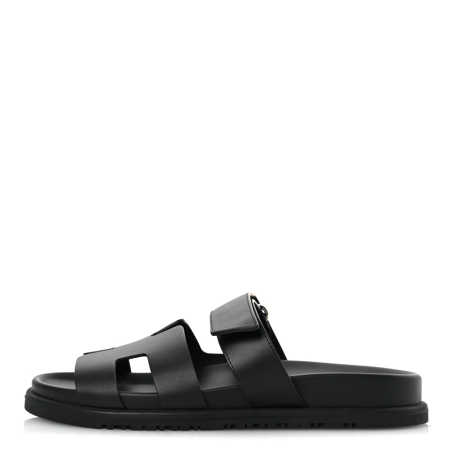 Calfskin Womens Chypre Sandals 38 Black