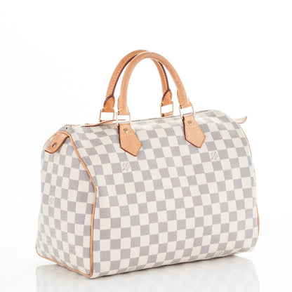 Louis Vuitton Damier Azur Speedy 30 3 of 6