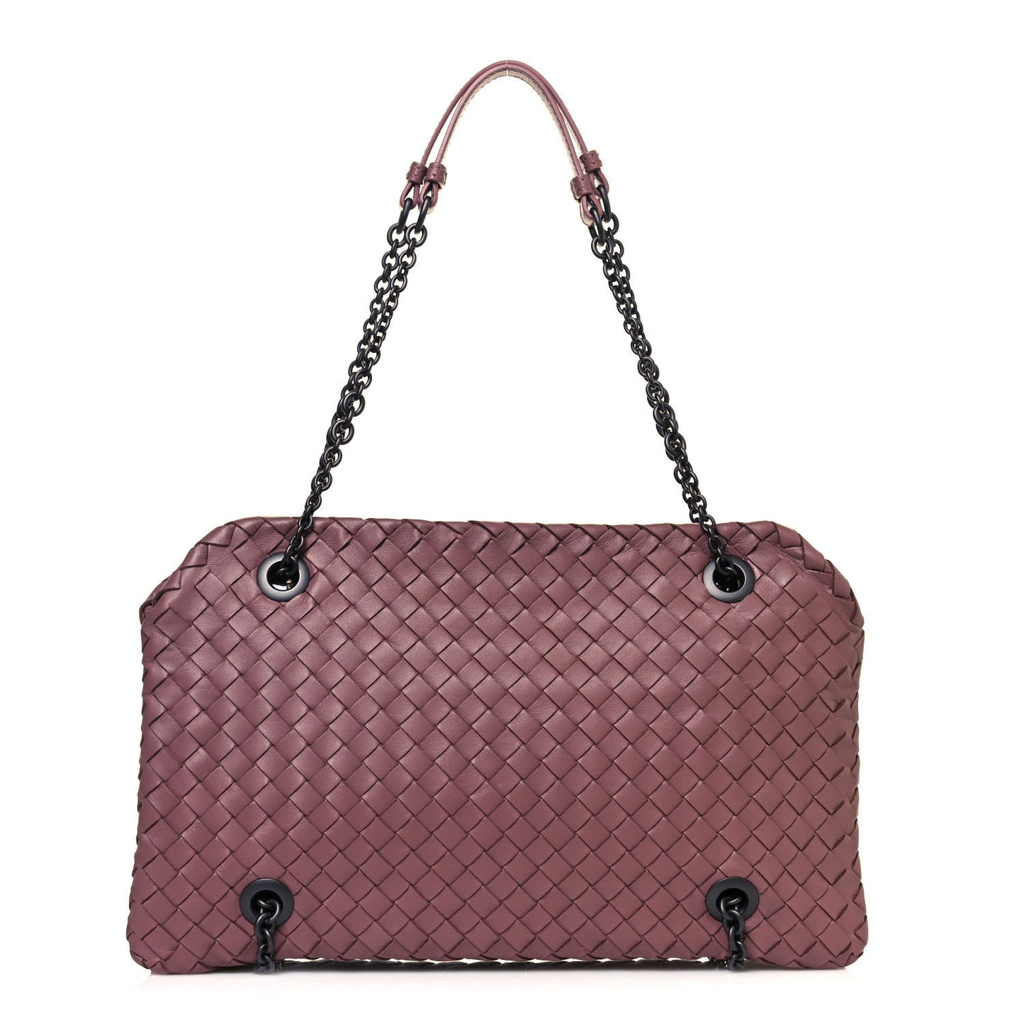 Nappa Intrecciato Duo Dusty Rose