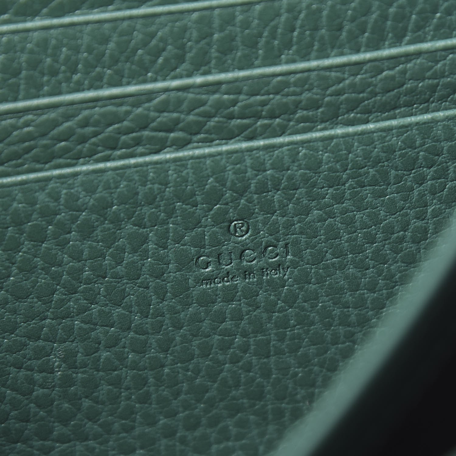 Gucci Calfskin Mini Dionysus Chain Wallet Emerald 8 of 9